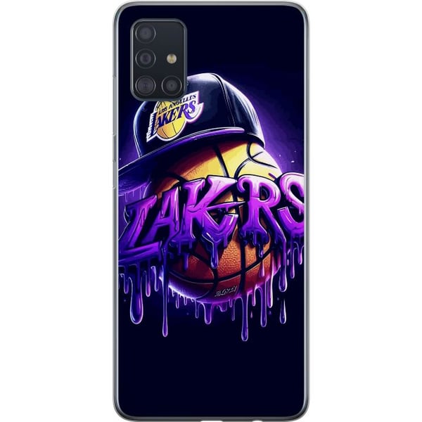 Kompatibel Mobilcover til Samsung Galaxy A51 Lakers NBA-basketball USA-hold