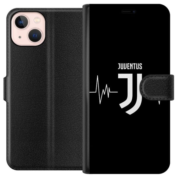 Kompatibelt Plånboksfodral till Apple iPhone 13 mini Juventus Kompatibelt Plånboksfodral till Apple iPhone 13 mini Juventus