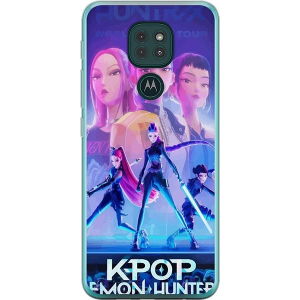 Kompatibel Mobilcover til Motorola Moto G9 Play Dukke KPop Demon Hunters animekarakter