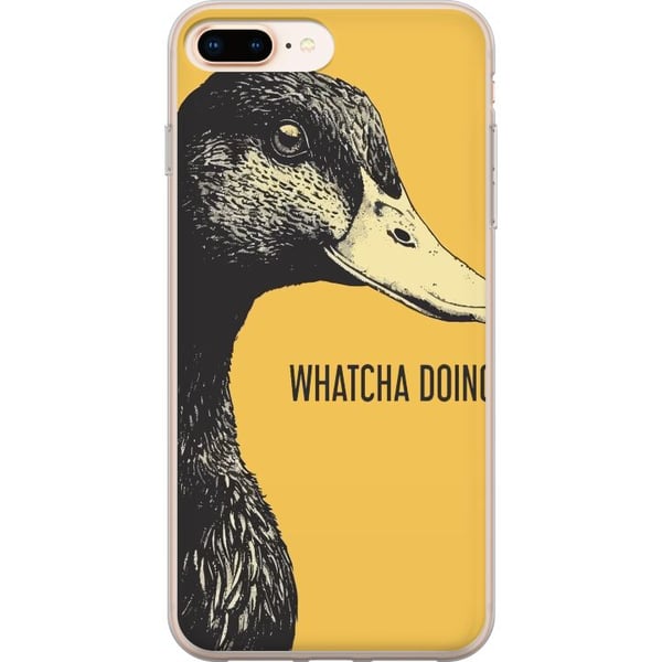 Yhteensopiva Puhelinkuori Apple iPhone 8 Plus Kiinnostunut Ankka Yhteensopiva Puhelinkuori Apple iPhone 8 Plus Kiinnostunut Ankka