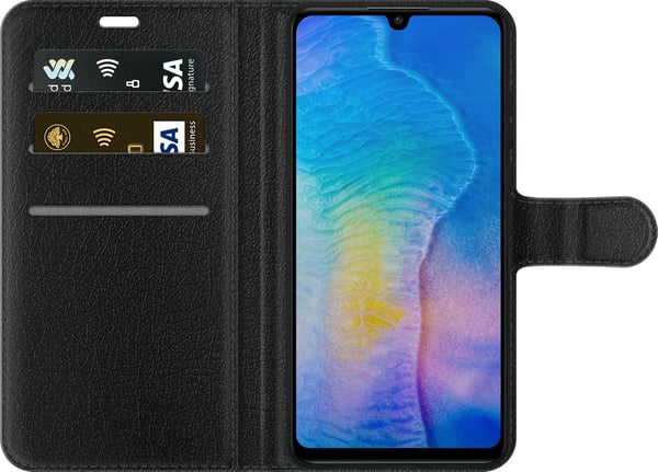 Yhteensopiva Lompakkokotelo Huawei P30 lite Kalle Anka Graffiti Disney Design Roligt Barn Motiv