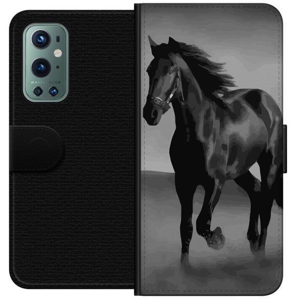 Kompatibelt Plånboksfodral till OnePlus 9 Pro Dark Horse