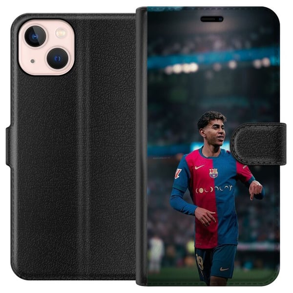Kompatibelt Lommeboketui til Apple iPhone 13 mini Lamine Yamal Kompatibelt Lommeboketui til Apple iPhone 13 mini Lamine Yamal