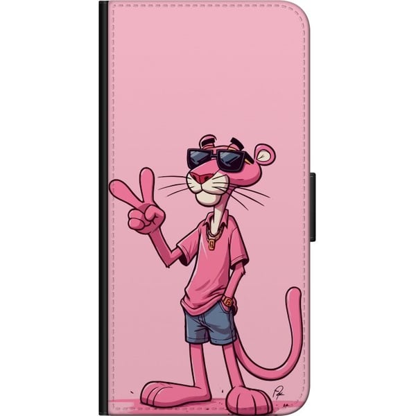 Kompatibelt Plånboksfodral till Samsung Galaxy A20s Pink Panter Peace