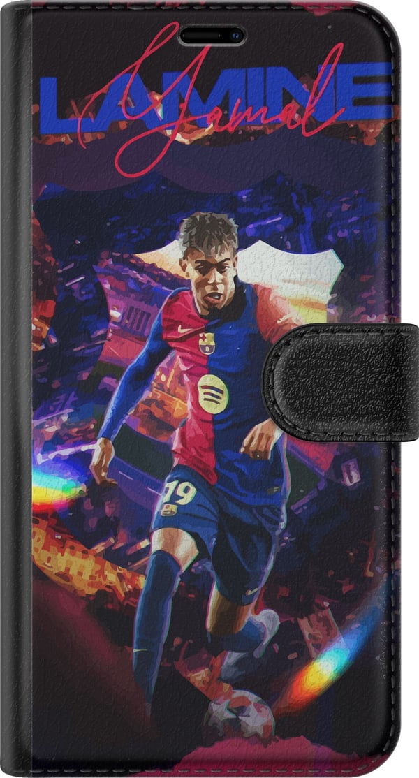 Kompatibel Tegnebogsetui til Huawei P30 Pro Yamal Rising Talent FC Barcelona Spelare Ung Fotbollsstjärna