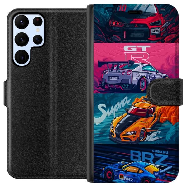 Yhteensopiva Lompakkokotelo Samsung Galaxy S22 Ultra 5G Subaru Racing