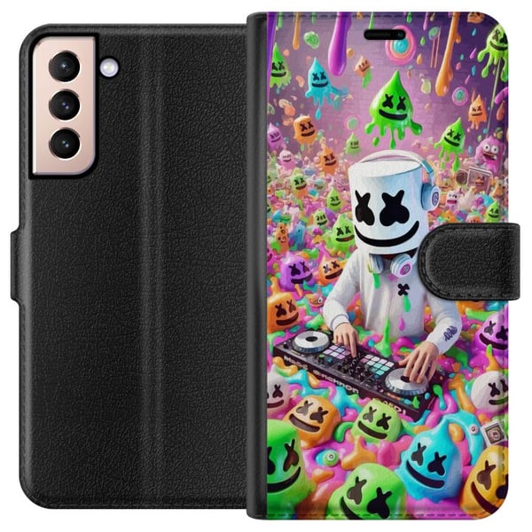 Kompatibelt Lommeboketui til Samsung Galaxy S21 Fortnite Kompatibelt Lommeboketui til Samsung Galaxy S21 Fortnite