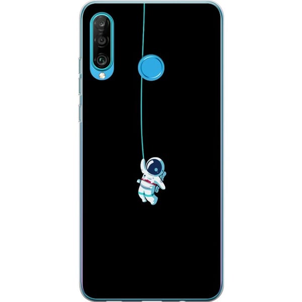 Kompatibelt Mobilskal till Huawei P30 lite Rymdgubbe