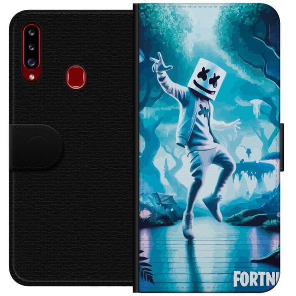Kompatibel Tegnebogsetui til Samsung Galaxy A20s Marshmallow Danser