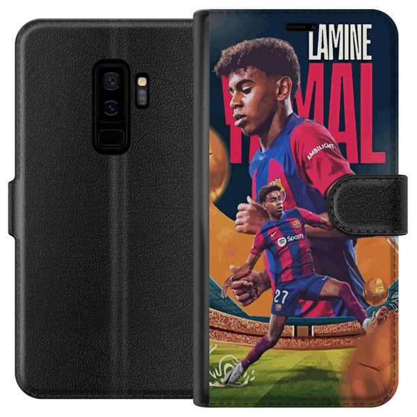 Yhteensopiva Lompakkokotelo Samsung Galaxy S9+ Lamine Yamal - FCB Yhteensopiva Lompakkokotelo Samsung Galaxy S9+ Lamine Yamal - FCB