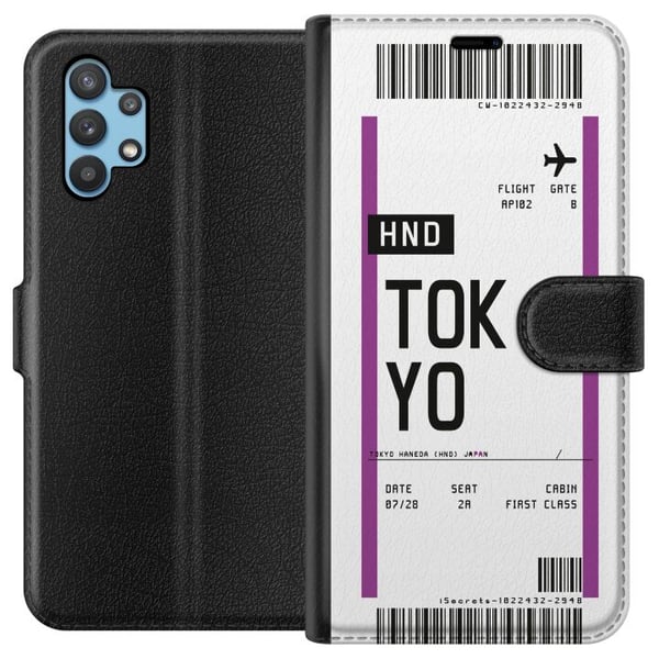 Kompatibelt Plånboksfodral till Samsung Galaxy A32 5G Tokyo Kompatibelt Plånboksfodral till Samsung Galaxy A32 5G Tokyo