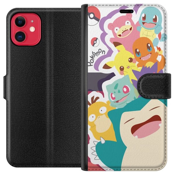Kompatibel Tegnebogsetui til Apple iPhone 11 Pokemon Kompatibel Tegnebogsetui til Apple iPhone 11 Pokemon