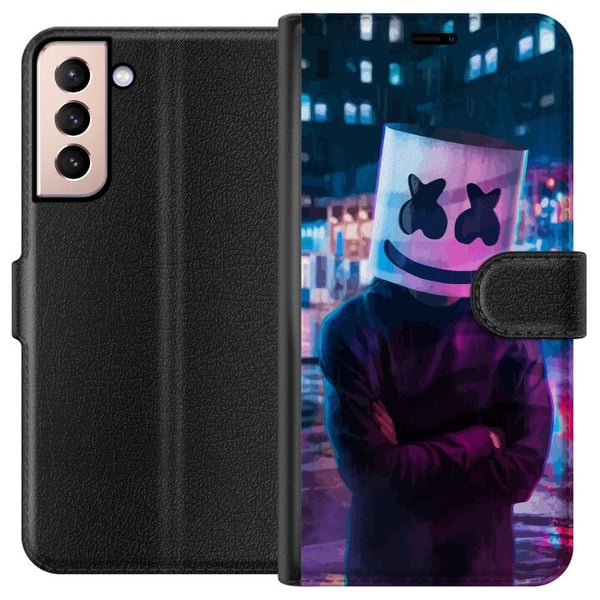 Kompatibelt Lommeboketui til Samsung Galaxy S21 Marshmallow Roblox Legende Kompatibelt Lommeboketui til Samsung Galaxy S21 Marshmallow Roblox Legende
