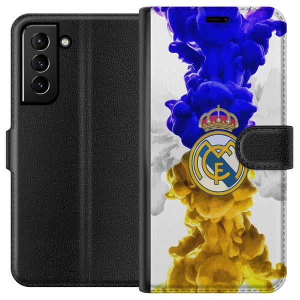Yhteensopiva Lompakkokotelo Samsung Galaxy S21+ 5G Real Madrid Värit
