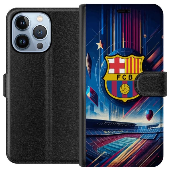 Yhteensopiva Lompakkokotelo Apple iPhone 13 Pro FC Barcelona Yhteensopiva Lompakkokotelo Apple iPhone 13 Pro FC Barcelona