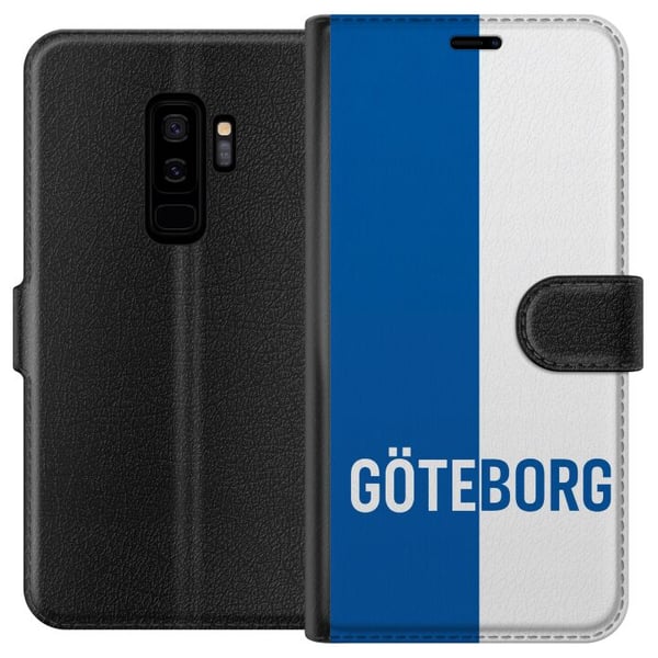Kompatibelt Plånboksfodral till Samsung Galaxy S9+ Göteborg – fotboll Kompatibelt Plånboksfodral till Samsung Galaxy S9+ Göteborg – fotboll