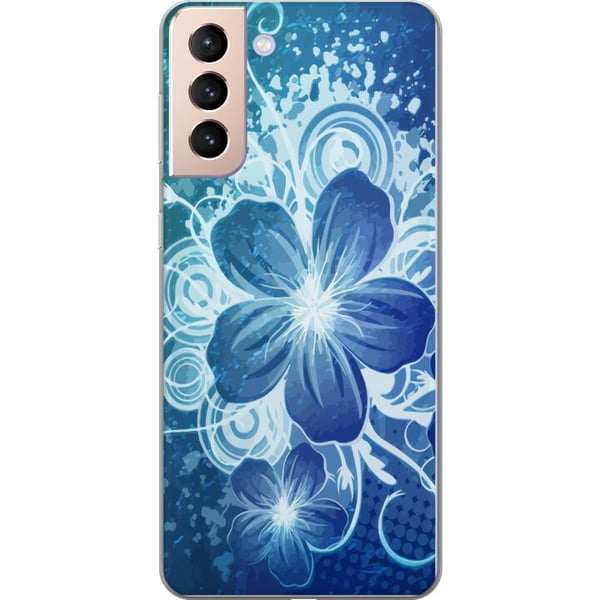 Kompatibelt Mobildeksel til Samsung Galaxy S21 Blomst