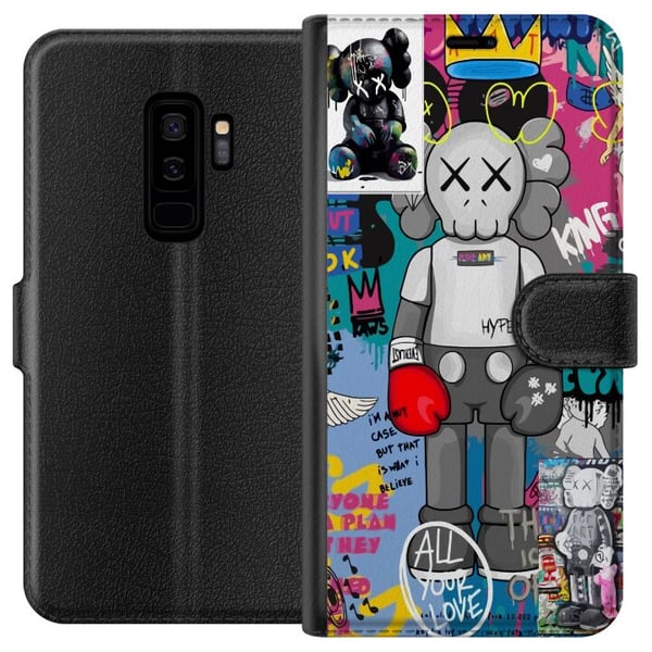 Yhteensopiva Lompakkokotelo Samsung Galaxy S9+ Taide Yhteensopiva Lompakkokotelo Samsung Galaxy S9+ Taide