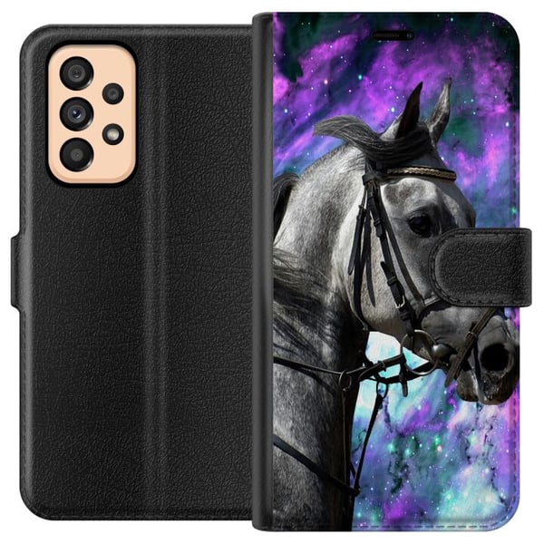 Kompatibelt Plånboksfodral till Samsung Galaxy A53 5G Häst