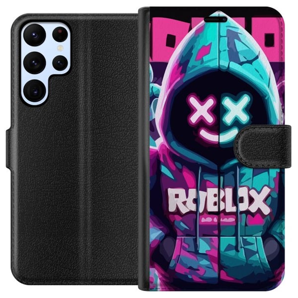 Yhteensopiva Lompakkokotelo Samsung Galaxy S22 Ultra 5G Roblox
