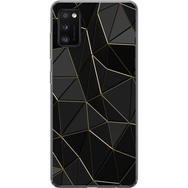 Yhteensopiva Puhelinkuori Samsung Galaxy A41 Keskiyö
