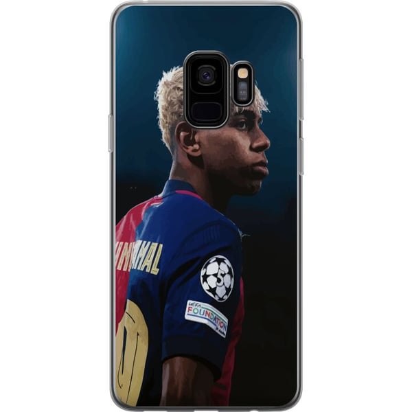 Kompatibelt Mobildeksel til Samsung Galaxy S9 Lamine Yamal - Barcelonas Wonderkid i Fokus Kompatibelt Mobildeksel til Samsung Galaxy S9 Lamine Yamal - Barcelonas Wonderkid i Fokus