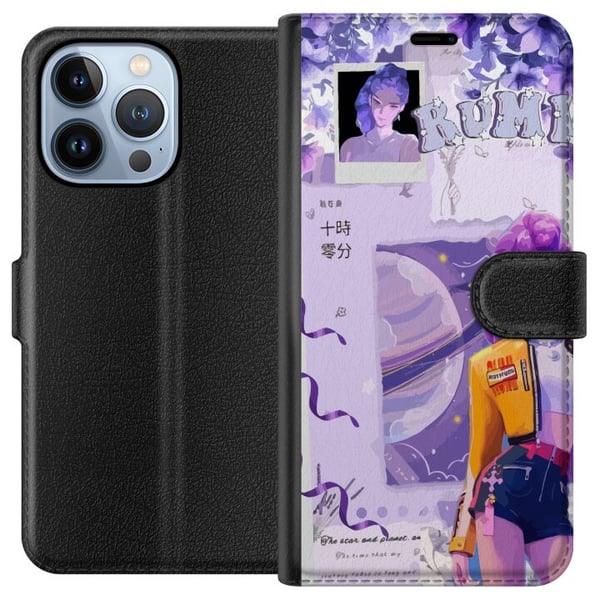 Yhteensopiva Lompakkokotelo Apple iPhone 13 Pro Kpop-demoninmetsästäjät Rumi Kosminen planeetta Purppurafantasia Idoliestetiikka Yhteensopiva Lompakkokotelo Apple iPhone 13 Pro Kpop-demoninmetsästäjät Rumi Kosminen planeetta Purppurafantasia Idoliestetiikka