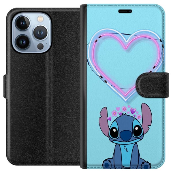 Yhteensopiva Lompakkokotelo Apple iPhone 13 Pro Sydän Pistos
