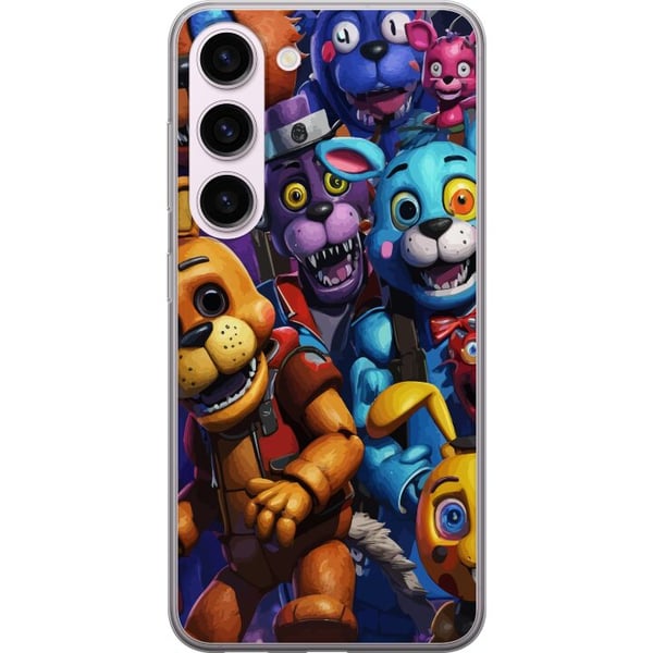 Kompatibelt Mobildeksel til Samsung Galaxy S23 Fargerike animatroniske figurer med neonlys og en intens skrekkpreget spillopplevelse Kompatibelt Mobildeksel til Samsung Galaxy S23 Fargerike animatroniske figurer med neonlys og en intens skrekkpreget spillopplevelse