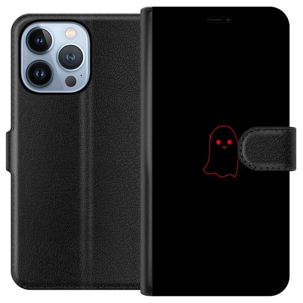 Kompatibel Tegnebogsetui til Apple iPhone 13 Pro Spøgelse Buuuu