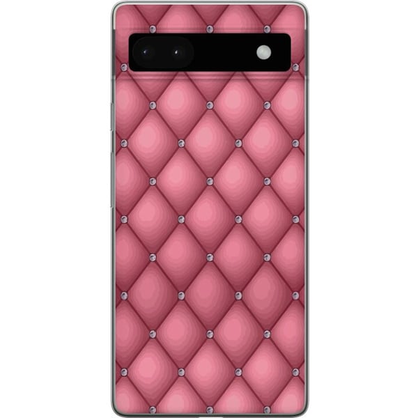 Yhteensopiva Puhelinkuori Google Pixel 6a Uniikki Vaaleanpunainen Kuosi