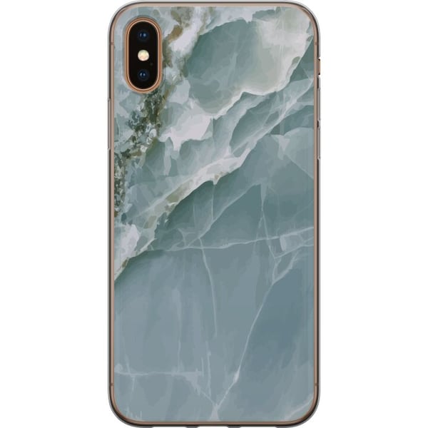 Yhteensopiva Puhelinkuori Apple iPhone XS Marmori Jäävuori Yhteensopiva Puhelinkuori Apple iPhone XS Marmori Jäävuori