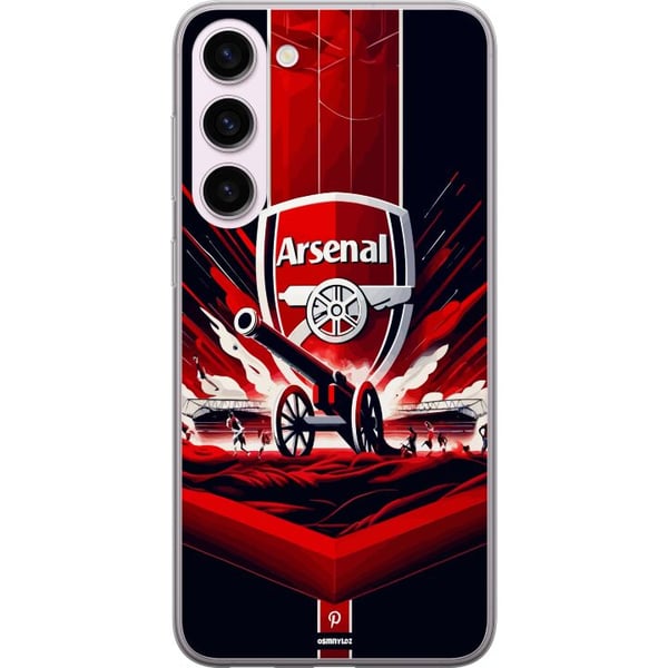 Kompatibelt Mobildeksel til Samsung Galaxy S23+ Arsenal Kompatibelt Mobildeksel til Samsung Galaxy S23+ Arsenal