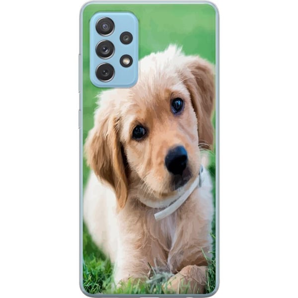 Kompatibelt Mobildeksel til Samsung Galaxy A52 5G Hund Kompatibelt Mobildeksel til Samsung Galaxy A52 5G Hund