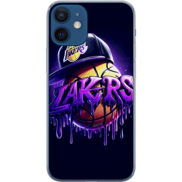Kompatibel Mobilcover til Apple iPhone 12 Lakers NBA Basketball USA Holdet