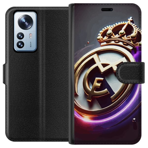 Yhteensopiva Lompakkokotelo Xiaomi 12 Pro Real Madrid CF