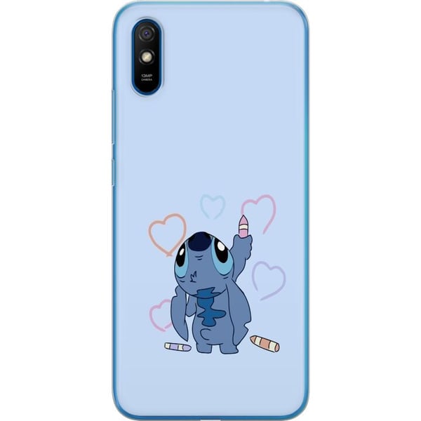 Kompatibelt Mobilskal till Xiaomi Redmi 9A Stitch Hjärtan