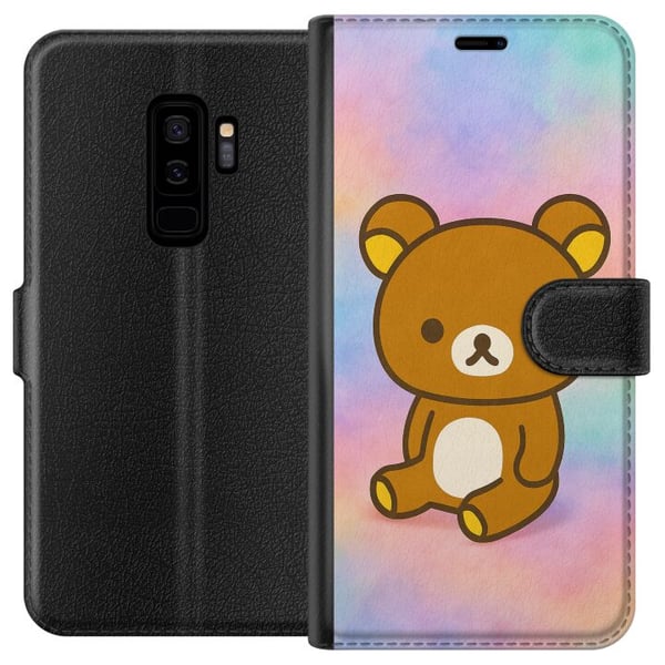 Yhteensopiva Lompakkokotelo Samsung Galaxy S9+ Kawaii Sanrio Rilakkuma Yhteensopiva Lompakkokotelo Samsung Galaxy S9+ Kawaii Sanrio Rilakkuma