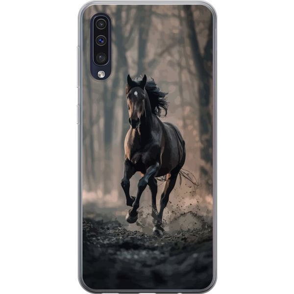Kompatibelt Mobilskal till Samsung Galaxy A50 Springande Häst