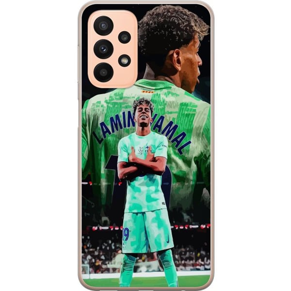 Kompatibelt Mobilskal till Samsung Galaxy A23 Barcelona Yamal matchtröja fotboll junior