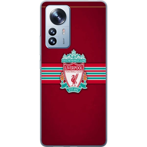 Kompatibelt Mobilskal till Xiaomi 12 Pro Liverpool supporterprylar fotboll merch röd