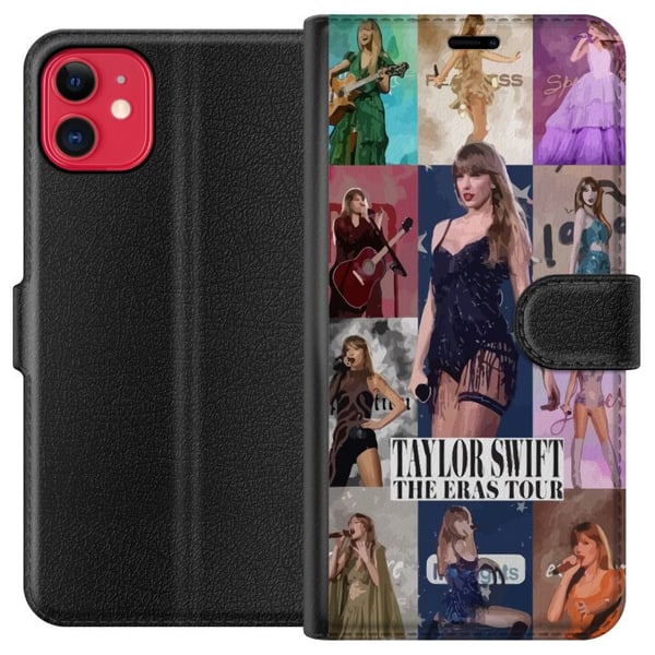 Kompatibel Tegnebogsetui til Apple iPhone 11 Taylor Swift Kompatibel Tegnebogsetui til Apple iPhone 11 Taylor Swift