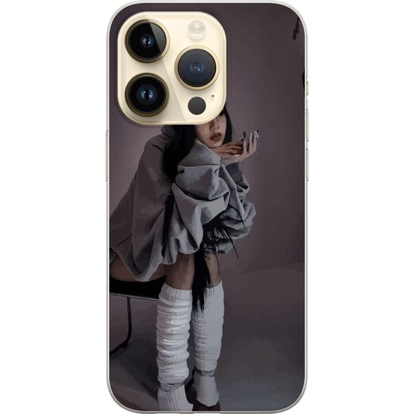 Kompatibelt Mobilskal till Apple iPhone 14 Pro Lisa Blackpink Kpop Idol Music Star