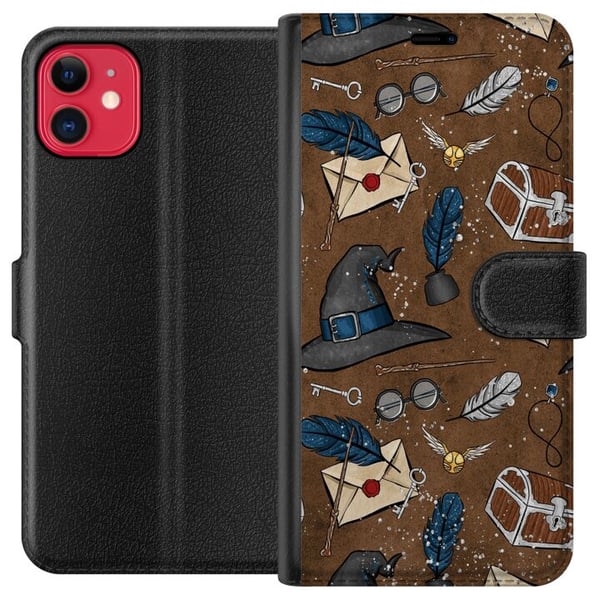 Kompatibelt Plånboksfodral till Apple iPhone 11 Harry Potter Kompatibelt Plånboksfodral till Apple iPhone 11 Harry Potter