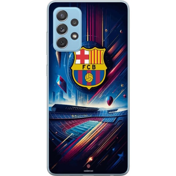 Kompatibelt Mobilskal till Samsung Galaxy A52 5G FC Barcelona