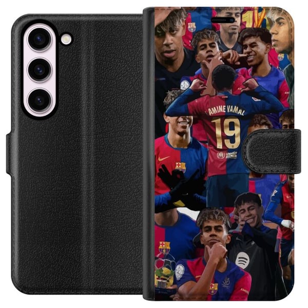 Kompatibelt Lommeboketui til Samsung Galaxy S23 Lamine Yamal mobildeksel for fotballfans Kompatibelt Lommeboketui til Samsung Galaxy S23 Lamine Yamal mobildeksel for fotballfans