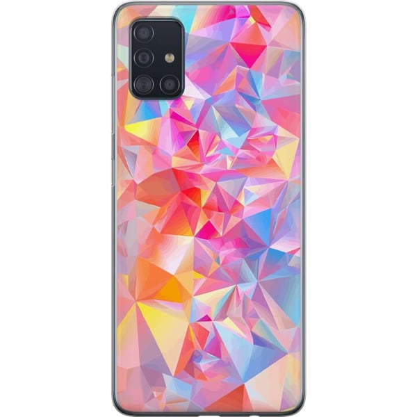 Kompatibelt Mobilskal till Samsung Galaxy A51 Skimrande