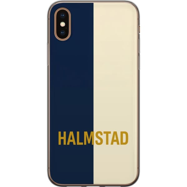 Kompatibel Mobilcover til Apple iPhone XS Halmstad – Fodbold