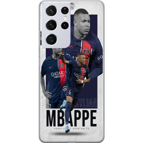 Kompatibelt Mobildeksel til Samsung Galaxy S21 Ultra 5G Kylian Mbappé Kompatibelt Mobildeksel til Samsung Galaxy S21 Ultra 5G Kylian Mbappé