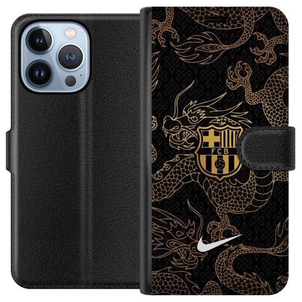 Yhteensopiva Lompakkokotelo Apple iPhone 13 Pro FC Barcelona Yhteensopiva Lompakkokotelo Apple iPhone 13 Pro FC Barcelona